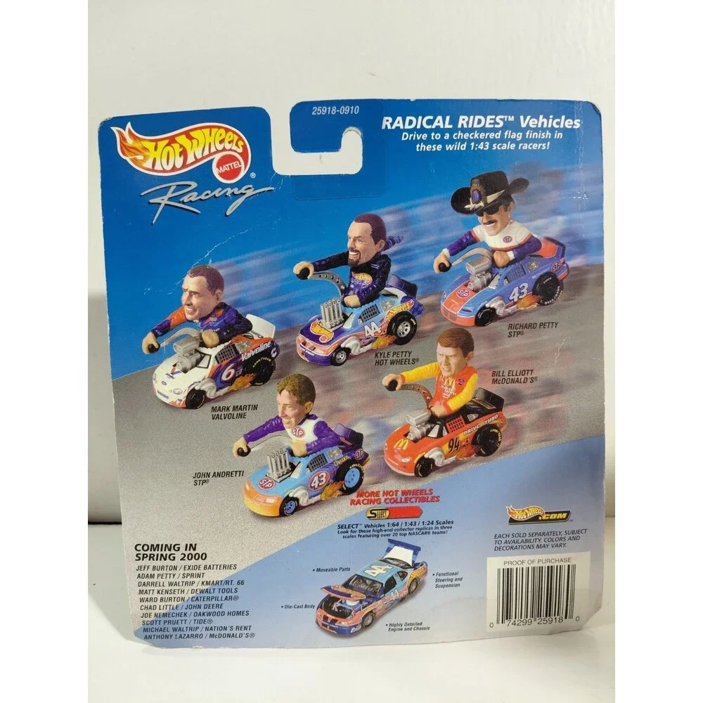 NIP Hot Wheels Racing 1:43 Radical Rides Adam Petty #45 Sprint Chevrolet NASCAR